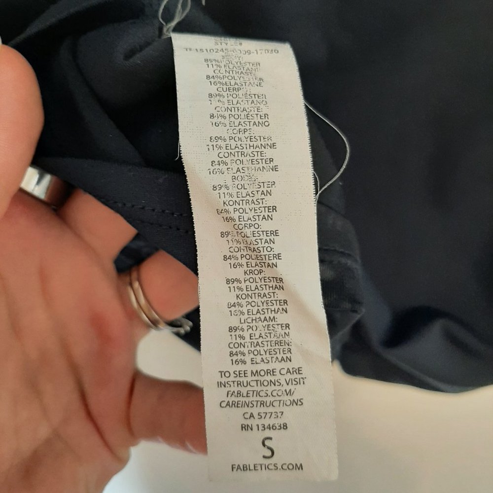 Fabletics small half zip jacket - Picture 4 of 4